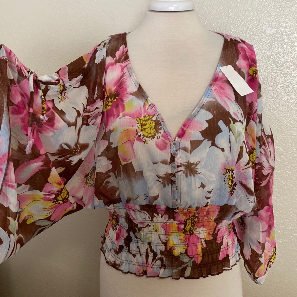 Charlotte Russe Pheasant top